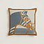 Cheval a la Couverture pillow, View: above, above, view 1 of 4