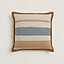 Cheval a la Couverture pillow, View: Back, back, view 2 of 4