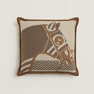 Cheval a la Couverture pillow