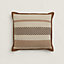 Cheval a la Couverture pillow, View: Back, back, view 3 of 4