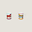 Cheval a la Couverture set of 2 mugs, View: front, front, view 1 of 2