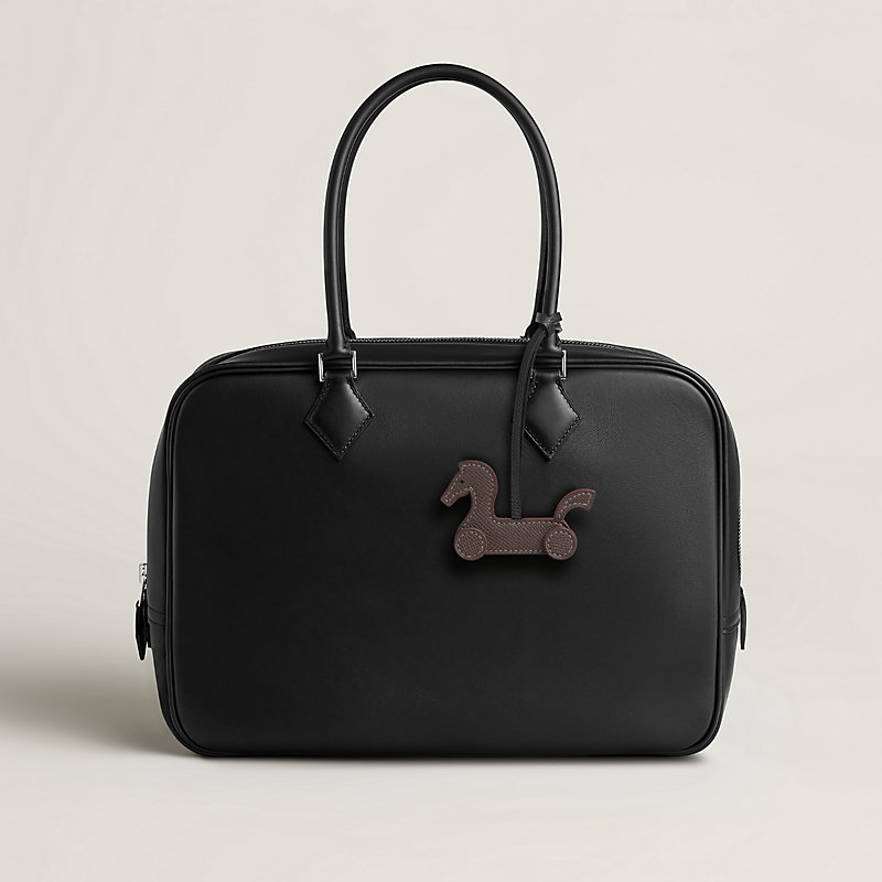 Cheval a Roulettes charm - White | Hermès Canada