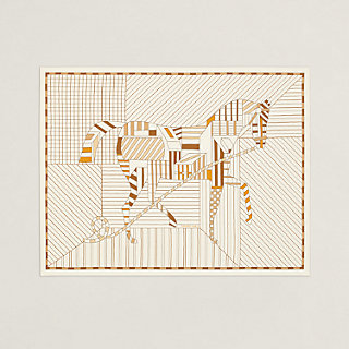 Cheval au Faubourg blanket