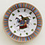 Cheval d'Orient round deep platter, large model, View: Worn, worn, view 1 of 3