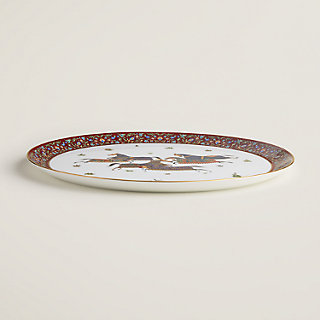 Cheval d'Orient round platter n°1, large model | Hermès Cheval d'Orient round platter n°1, large model | Hermès