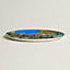 Cheval d’Orient round platter n°2, large model, View: Worn, worn, view 3 of 3