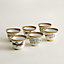 Cheval d’Orient set of 6 cups (n°1 to 3), mini model, View: Worn, worn, view 1 of 2