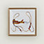 Cheval d’Orient square plate n°3, View: Worn, worn, view 1 of 2