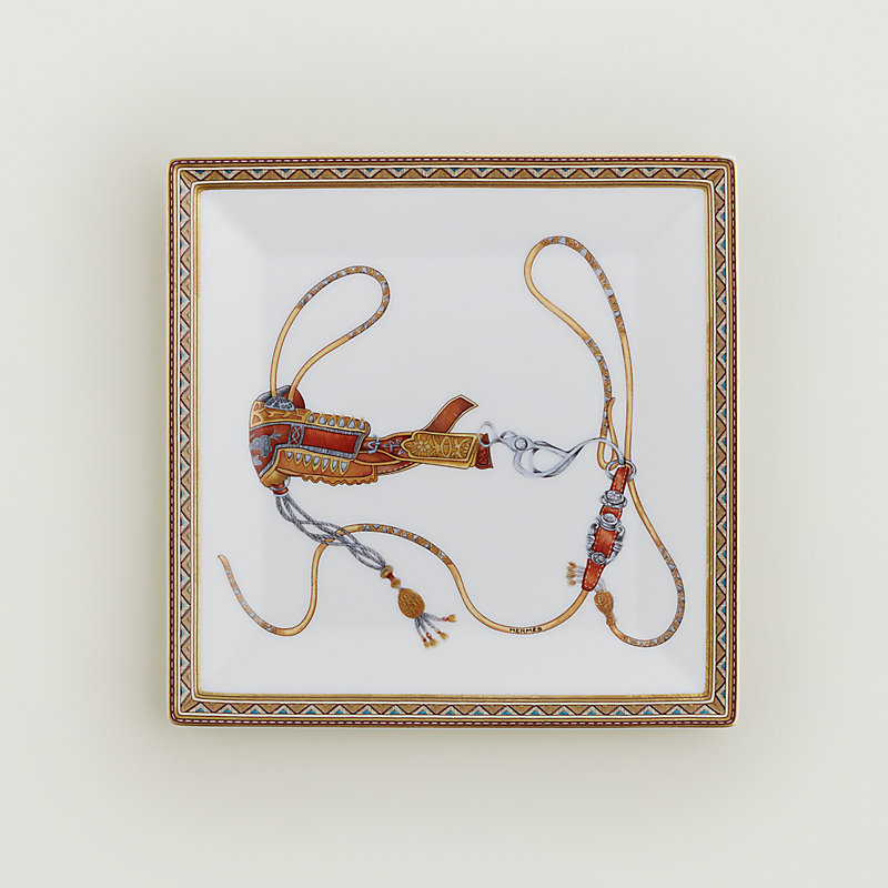 【HERMES】Petit carre Cheval d'Orient スクエアプレート cute Cheval d'Orient square plate n°3 | Hermès Finland