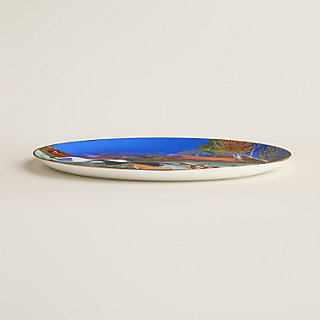 Cheval d'Orient tart platter | Hermès Finland