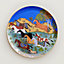 Cheval d'Orient tart platter UAT, View: Worn, worn, view 1 of 3