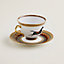 Cheval d’Orient tea cup and saucer n°2, View: Worn, worn, view 3 of 3