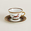 Cheval d’Orient tea cup and saucer n°3, View: Worn, worn, view 1 of 3