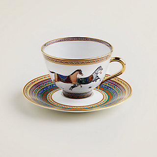 Cheval d'Orient tea cup and saucer n°5