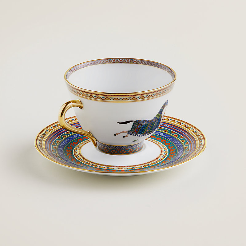 Cheval d'Orient tea cup and saucer n°5