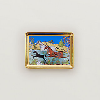 Cheval d'Orient tray, small model | Hermès USA