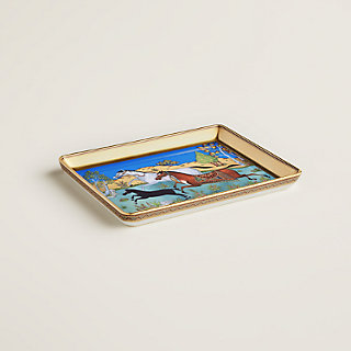 Cheval d'Orient tray, small model | Hermès USA