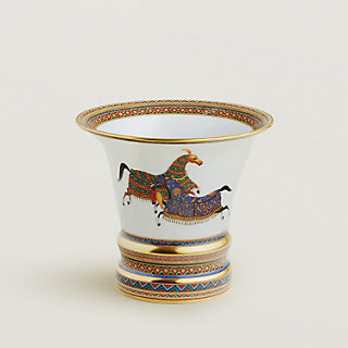HERMES フォンテーヌ Cheval d'Orient vase, large model | Hermès USA