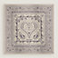 Cheval de Coeur Bandana shawl 140, View: Flat, flat, view 1 of 3