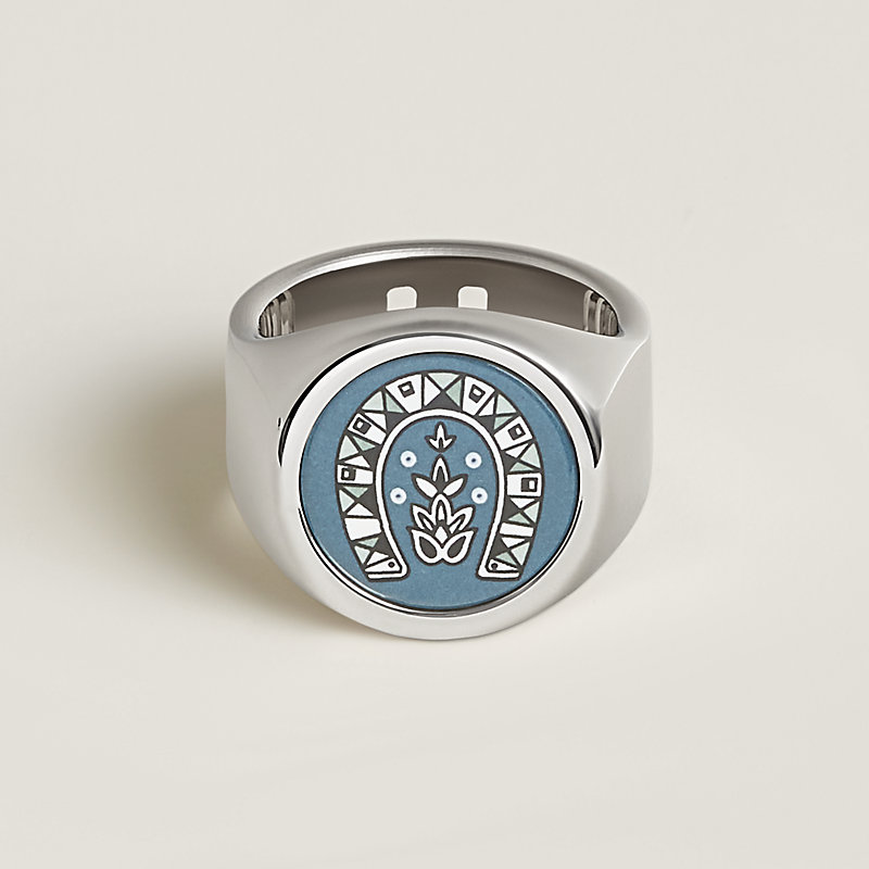 Cheval de Coeur ring - White | Hermès USA
