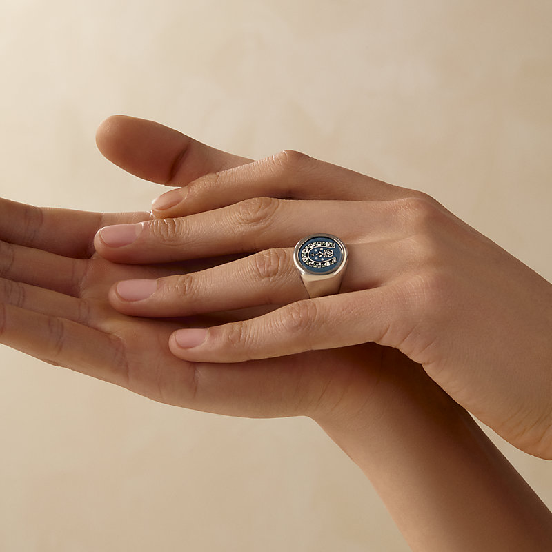 Cheval de Coeur ring - White | Hermès USA