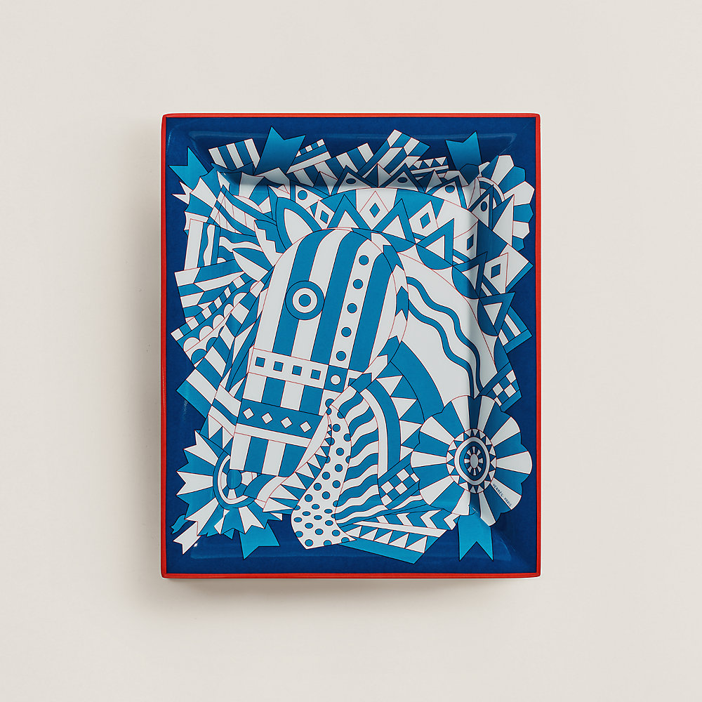 hermes porcelain tray