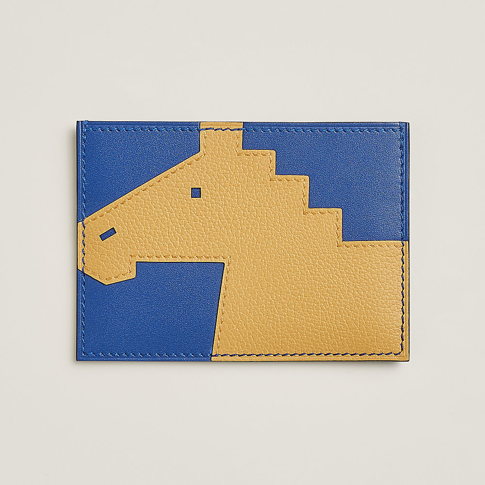 Cheval Picto card holder | Hermès Canada