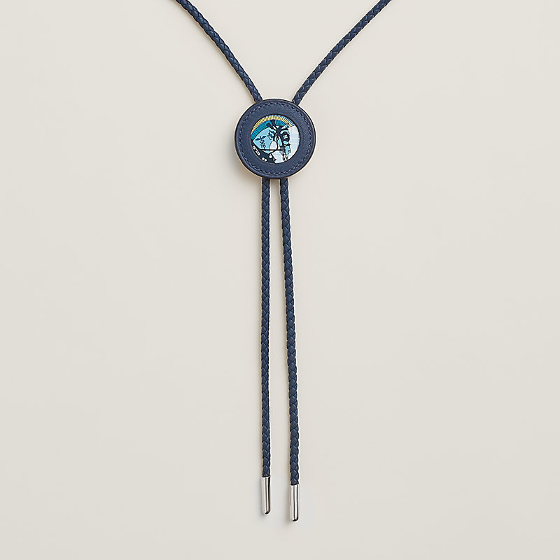 【大人上品/クール♪】HERMES Cheval Punk bolo tie necklace Cheval Punk bolo tie necklace | Hermès Australia