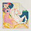 Cheval Sirene Double Face scarf 90, View: Worn, worn, view 2 of 6