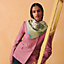 Cheval Surprise double face scarf 90, View: Worn, worn, view 1 of 6