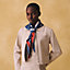 Cheval Surprise double face scarf 90, View: Worn, worn, view 2 of 6