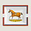 Chevaux a la couverture 2 ashtray, View: front, front, view 1 of 2