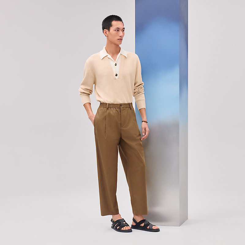 Chicago pants - Brown - 40 | Hermès Singapore
