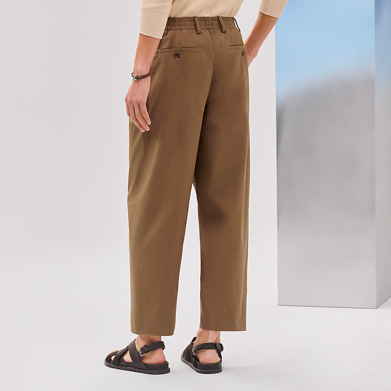 エルメス HERMES 355340H6 パンツ Chicago pants - Brown - 40 | Hermès Singapore