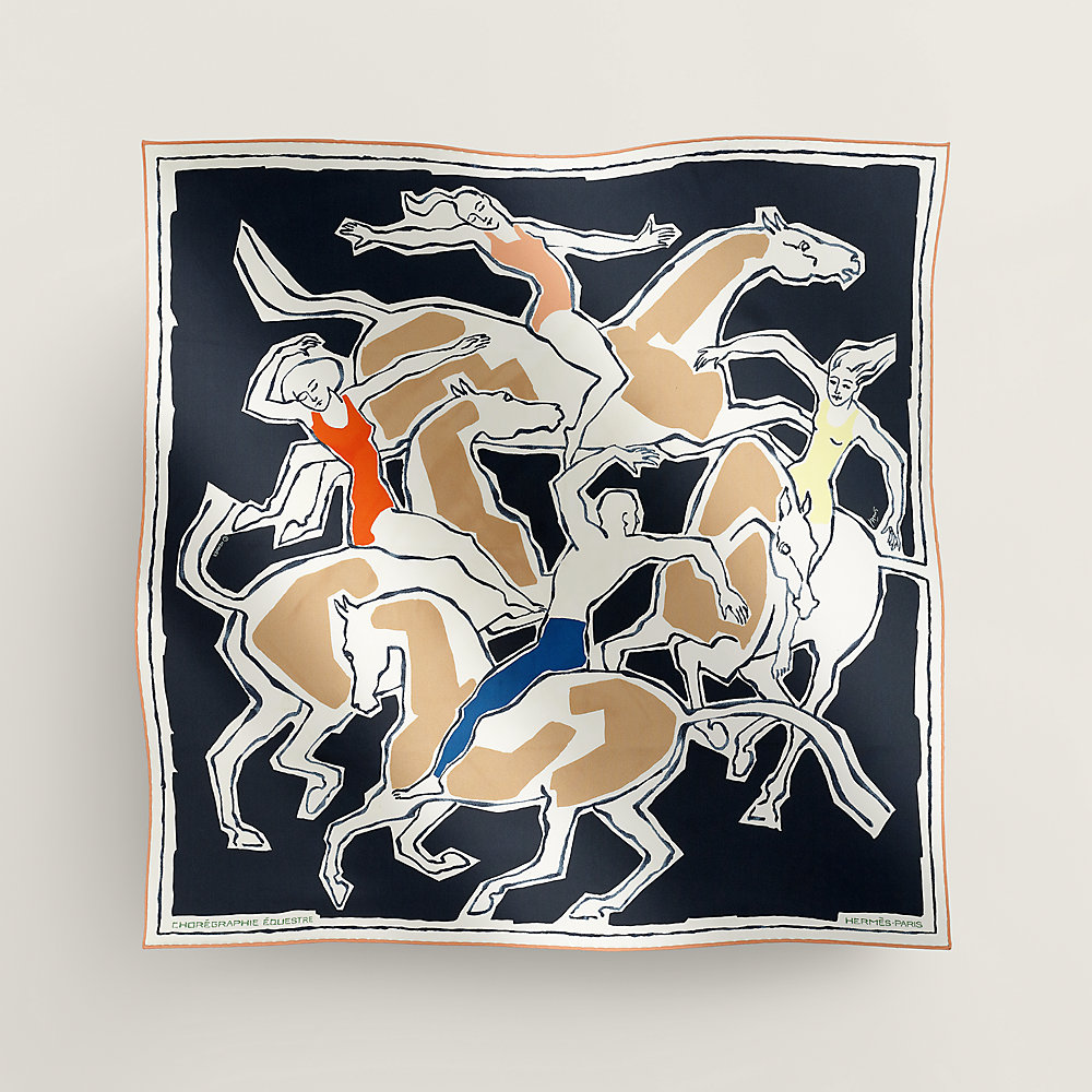Choreographie Equestre scarf 70 | Hermès USA