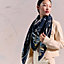 Chorus Stellarum shawl 140, View: Worn, worn, view 2 of 3