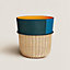 Chromatic storage basket, View: Worn, worn, view 1 of 3