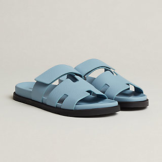 hermes blue sandals