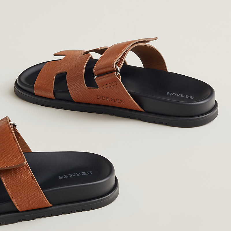 hermes sandals double strap