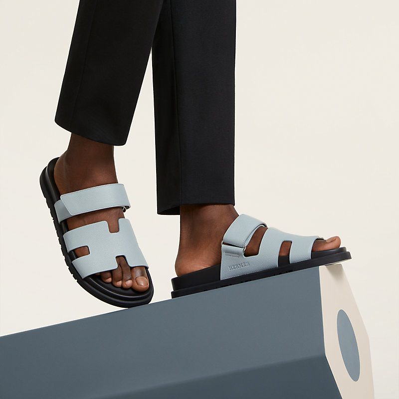 シンプル×エレガント【HERMES】Chypreサンダル Gris Nuage Chypre sandal | Hermès USA