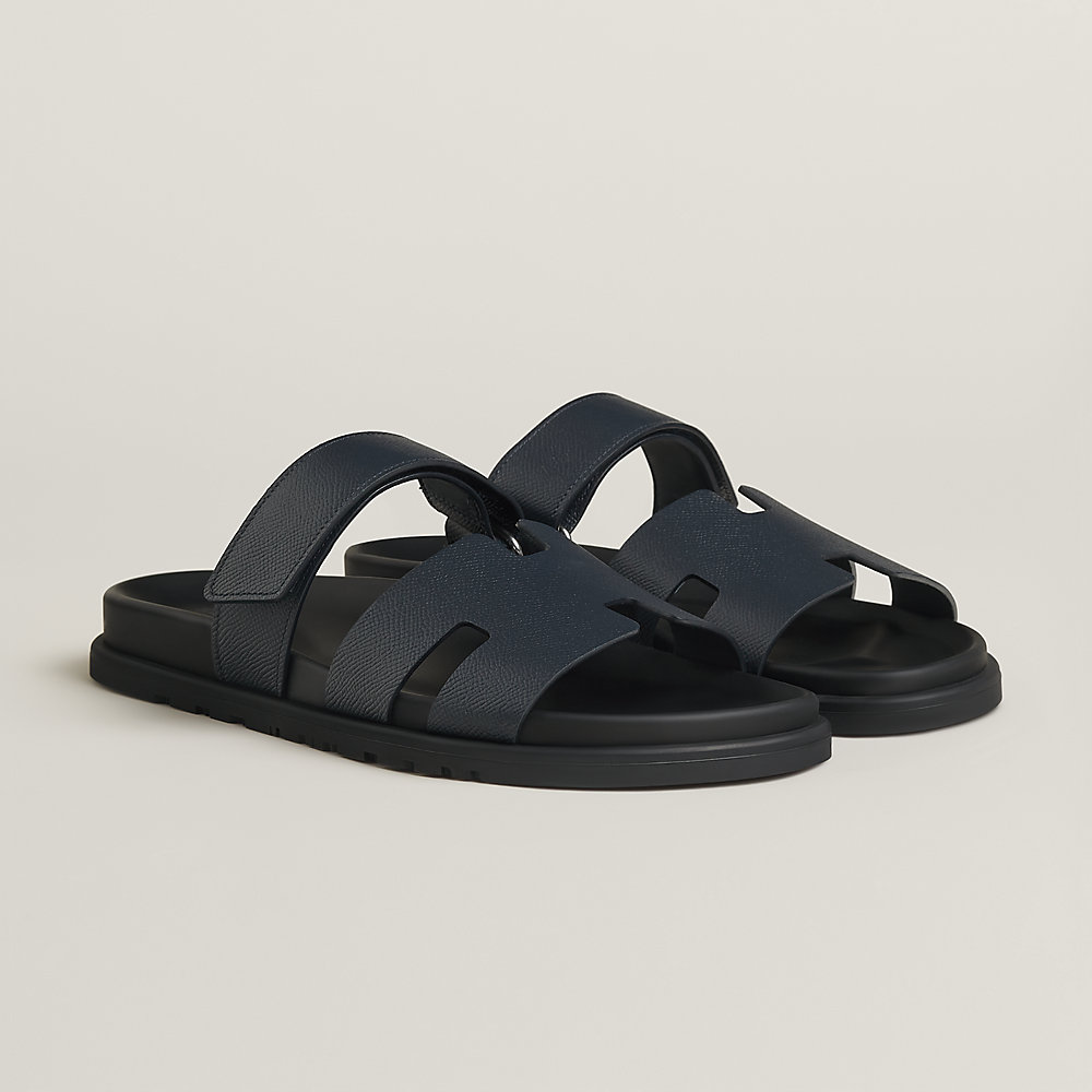 Chypre Sandal Black with red trim main image 0