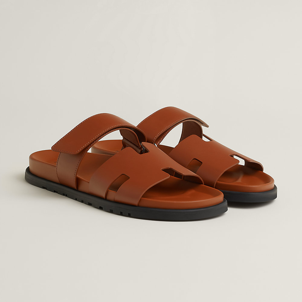 CHYPRE EPSOM Sandal brown Leather