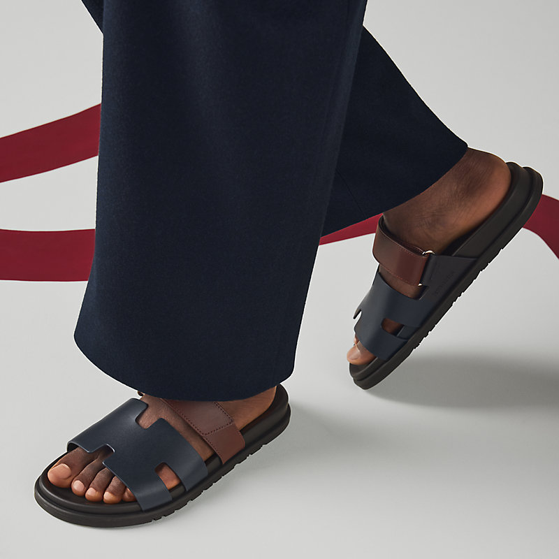 Chypre sandal - Blue | Hermès Canada