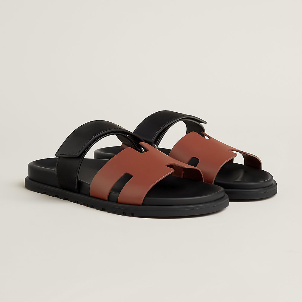 CHYPRE SANDAL IN CANDY RED SHEARLING