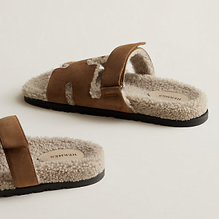 Chypre sandal - Brown | Hermès Saudi Arabia