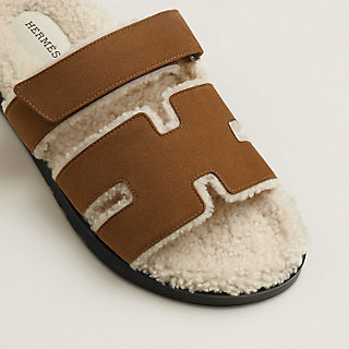 Chypre sandal - Brown | Hermès Canada