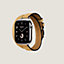 Cinturino Apple Watch Hermès Double Tour 42&nbsp;mm Attelage, Vista: vista frontale, front, vista 2 su 3