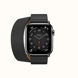 Cinturino Apple Watch Hermès Double Tour 45 mm | Hermès Italia