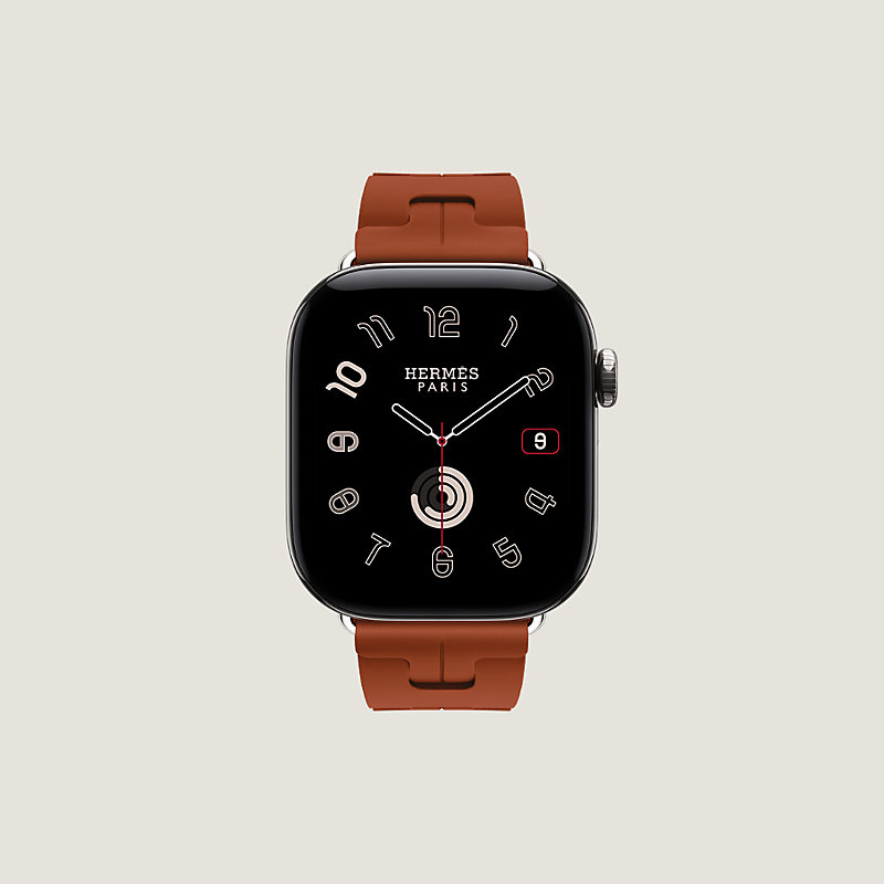 Cinturino Apple Watch Hermès Simple Tour 42 mm Boucle Déployante Kilim, Vista: , vista 4 su 4