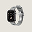 Cinturino Apple Watch Hermès Simple Tour 42&nbsp;mm Boucle Déployante Kilim, Vista: vista frontale, front, vista 3 su 4